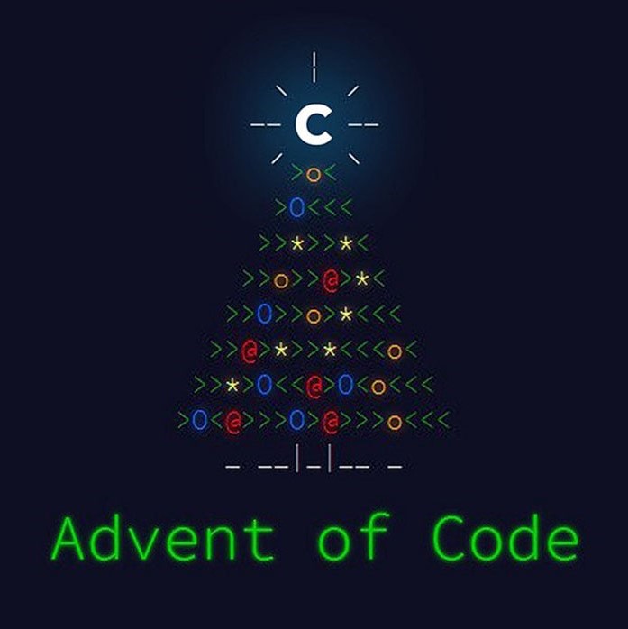 advent of code logo